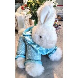 Vintage 1988 Prestige Toy Corp Chuckles Bunny 12" Plush Stuffed Animal